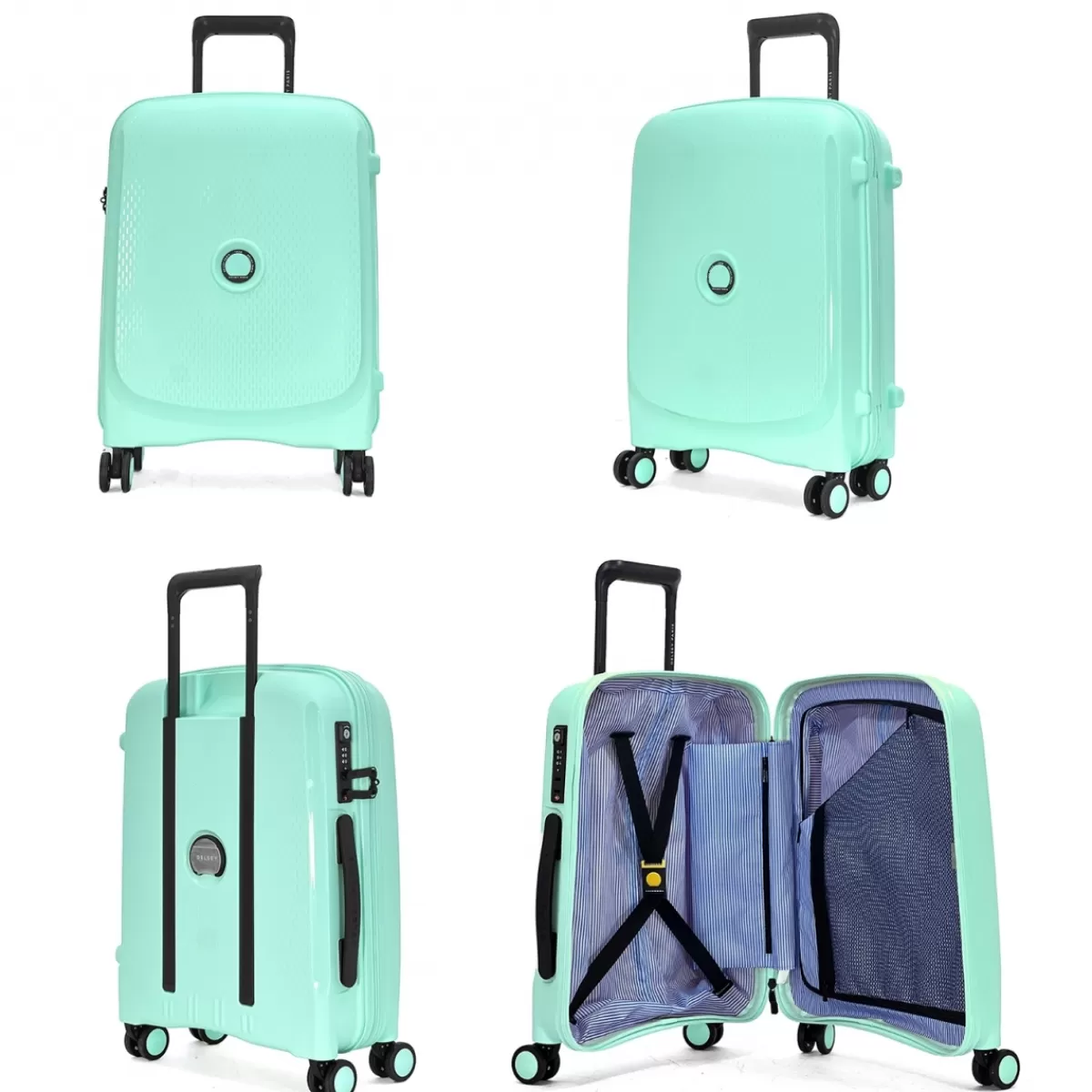 Lot 2 valises rigides Beaumont cabine 55cm et soute extensible 71cm TSA^Delsey Online