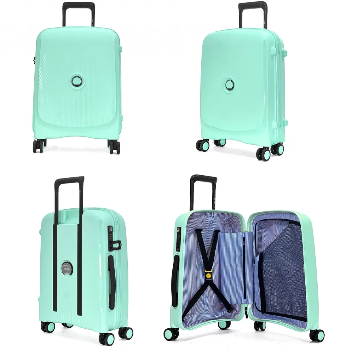 Lot 2 valises rigides Beaumont cabine 55cm et soute extensible 76cm TSA^Delsey Online