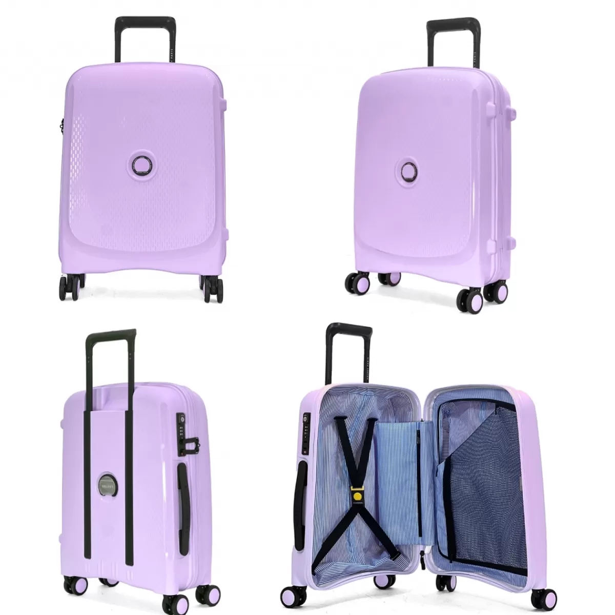 Lot 2 valises rigides Beaumont cabine 55cm et soute extensible 71cm TSA^Delsey Online
