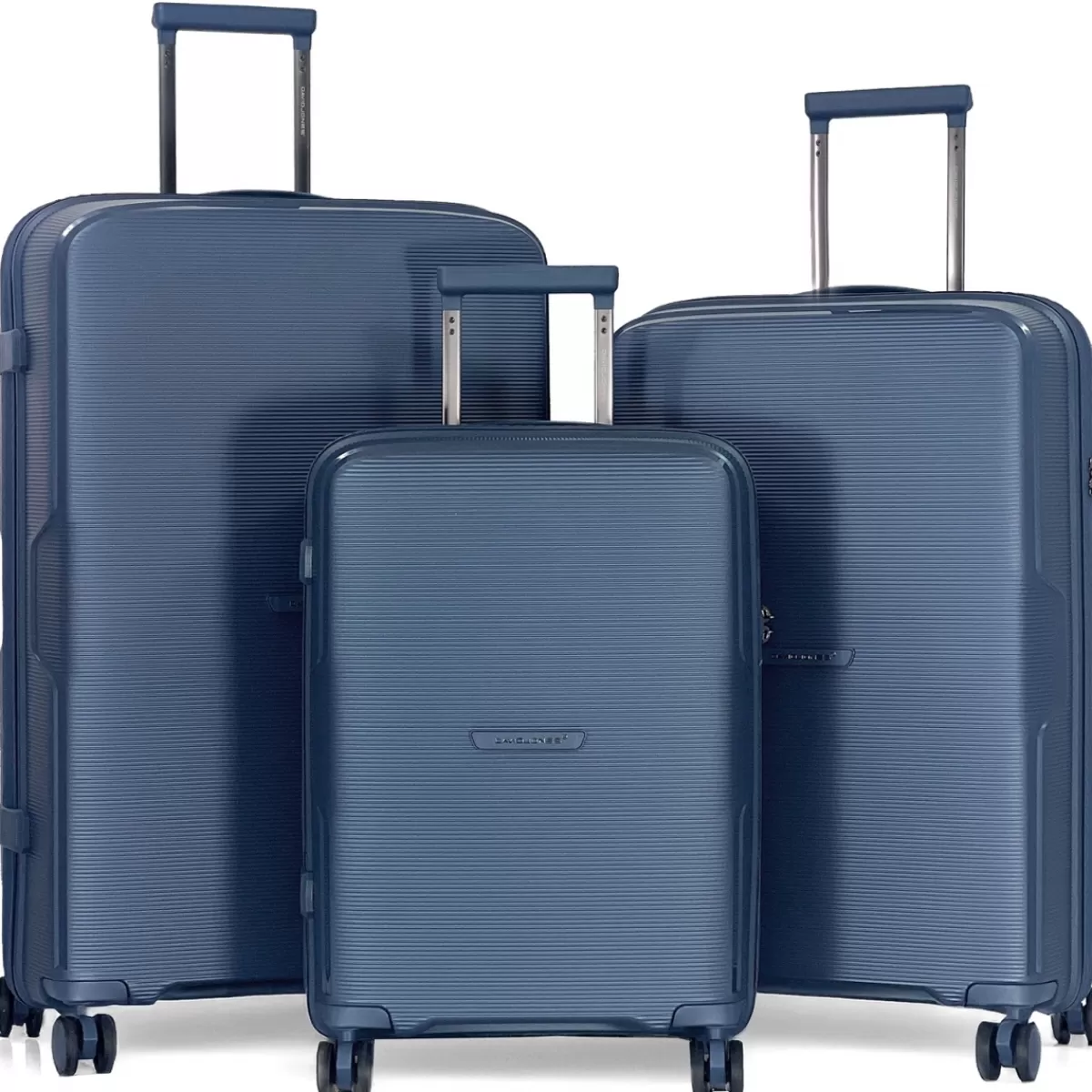 Lot 3 valises rigides dont 1 valise cabine TSA PETE^David Jones Online