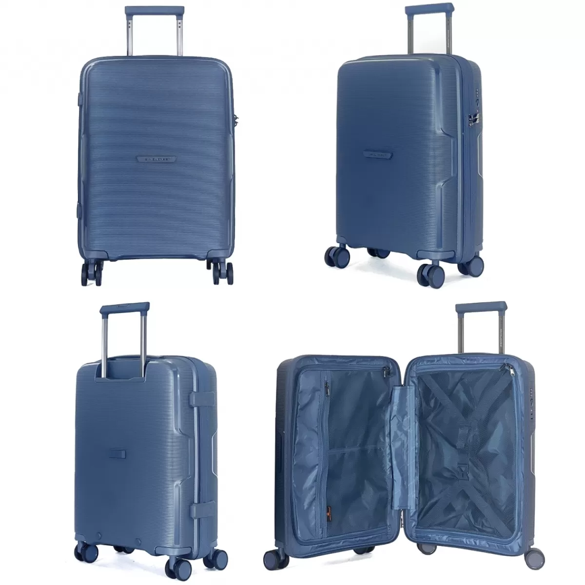 Lot 3 valises rigides dont 1 valise cabine TSA PETE^David Jones Online