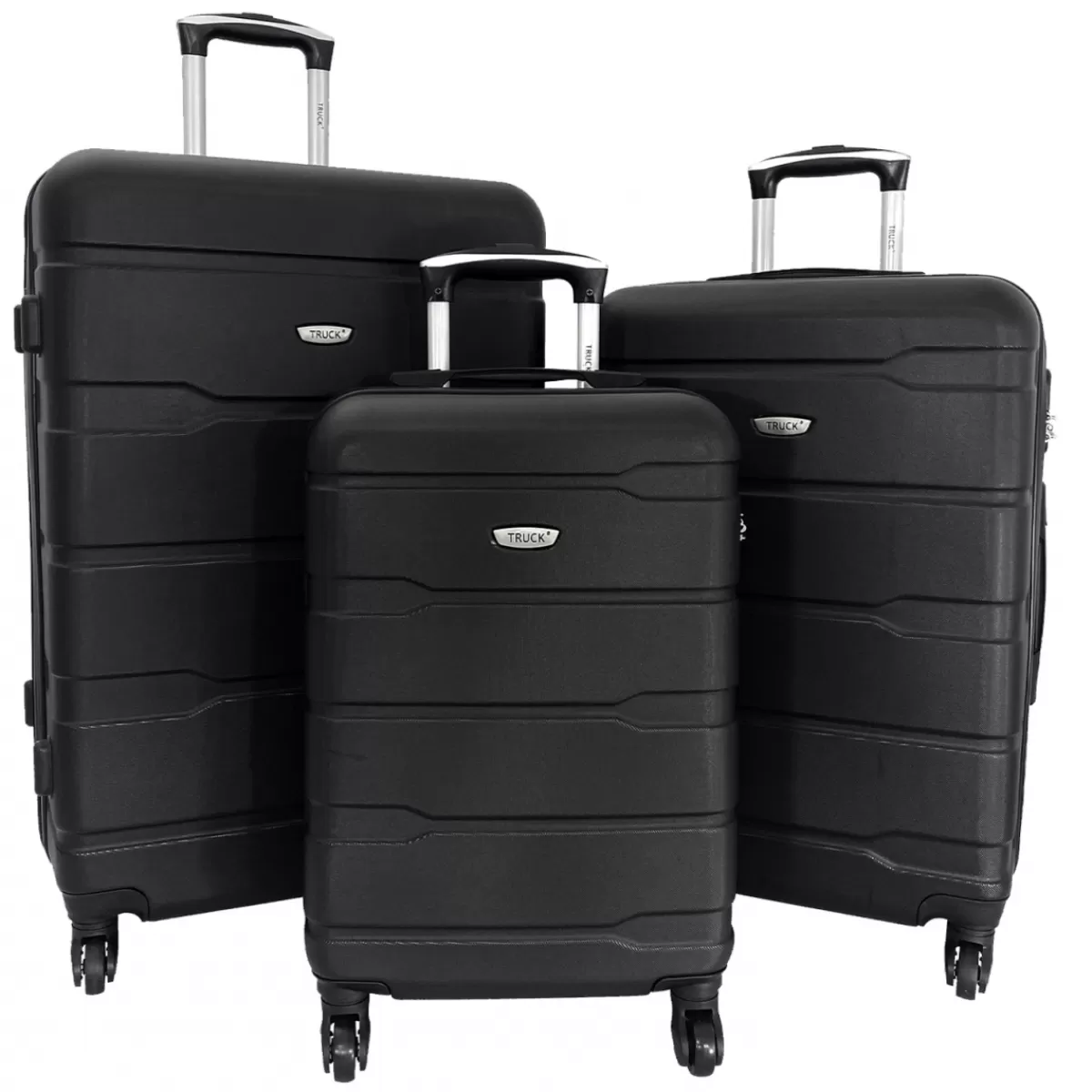 Lot 3 valises rigides dont 1 valise cabine ABS^Truck Store