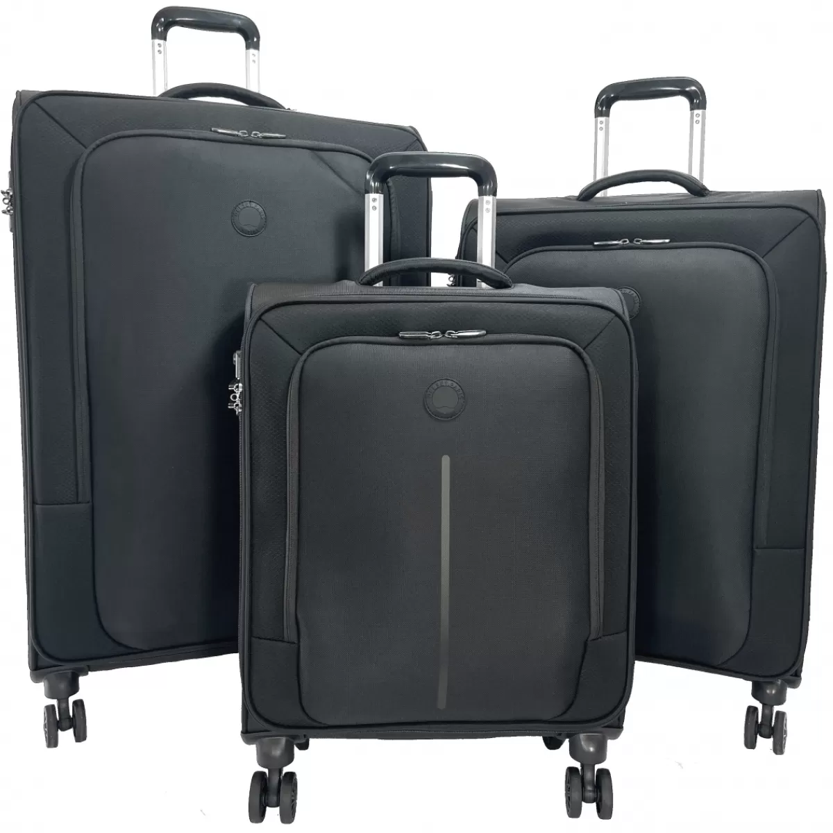 Lot 3 valises souples Caracas dont une valise cabine 55cm^Delsey Online