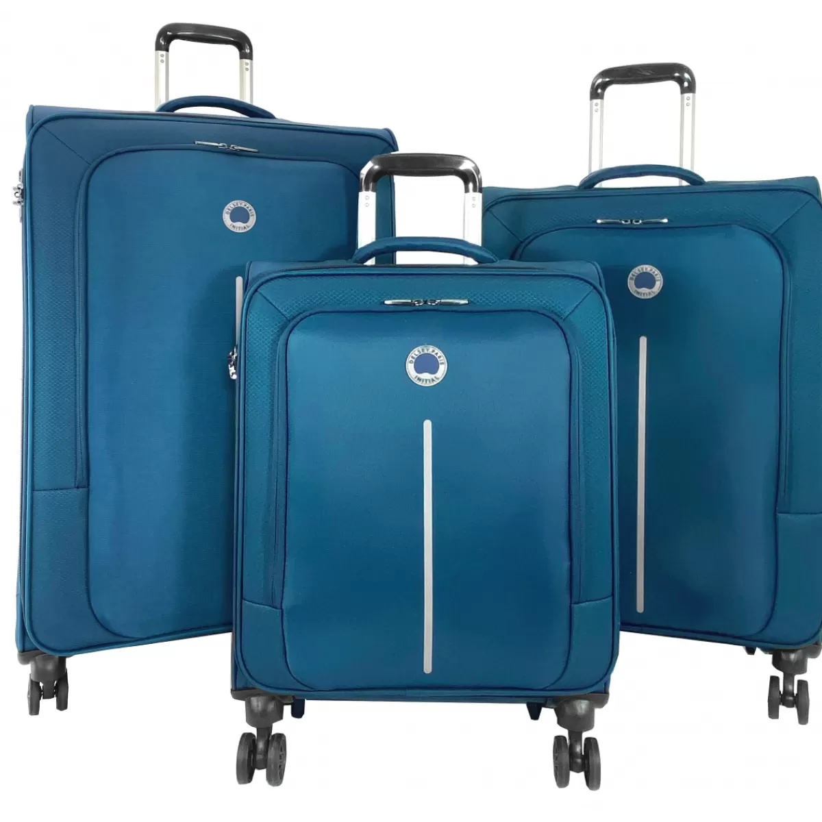 Lot 3 valises souples Caracas dont une valise cabine 55cm^Delsey Best