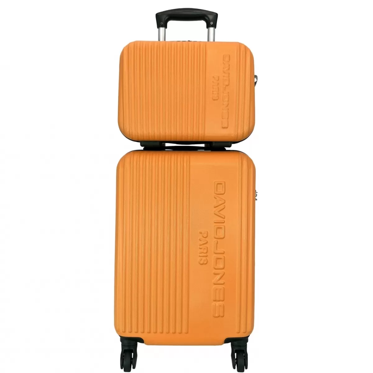 Lot valise cabine 55cm plus 1 vanity rigides ABS^David Jones Flash Sale