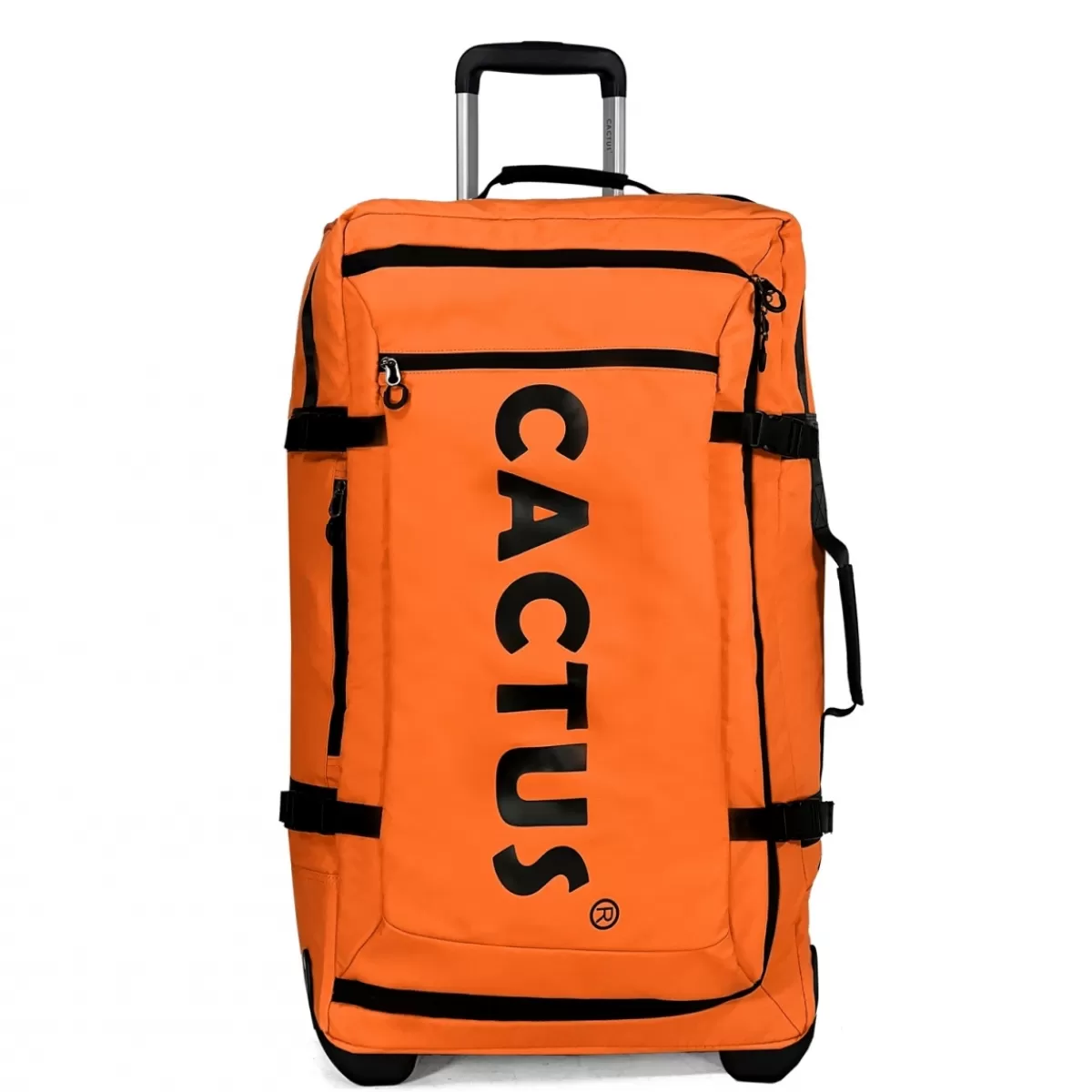 Sac de voyage avec roulettes 80L polyester taille L 70cm^Cactus Flash Sale