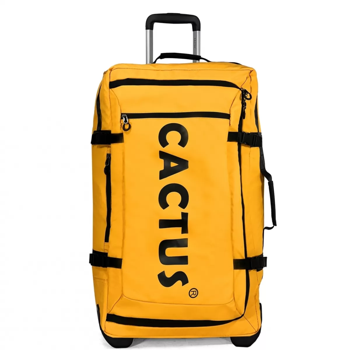 Sac de voyage avec roulettes 80L polyester taille L 70cm^Cactus Flash Sale