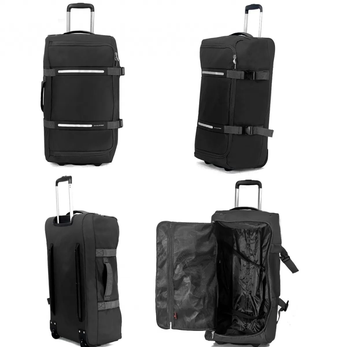 Sac de voyage avec roulettes 80L polyester taille L 72.5cm^David Jones Shop