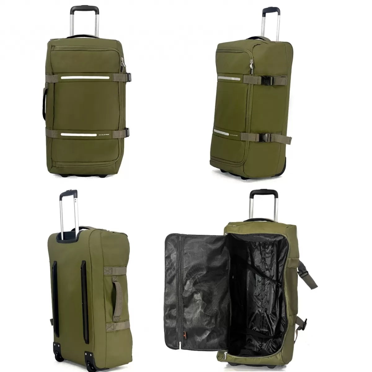 Sac de voyage avec roulettes 80L polyester taille L 72.5cm^David Jones Shop