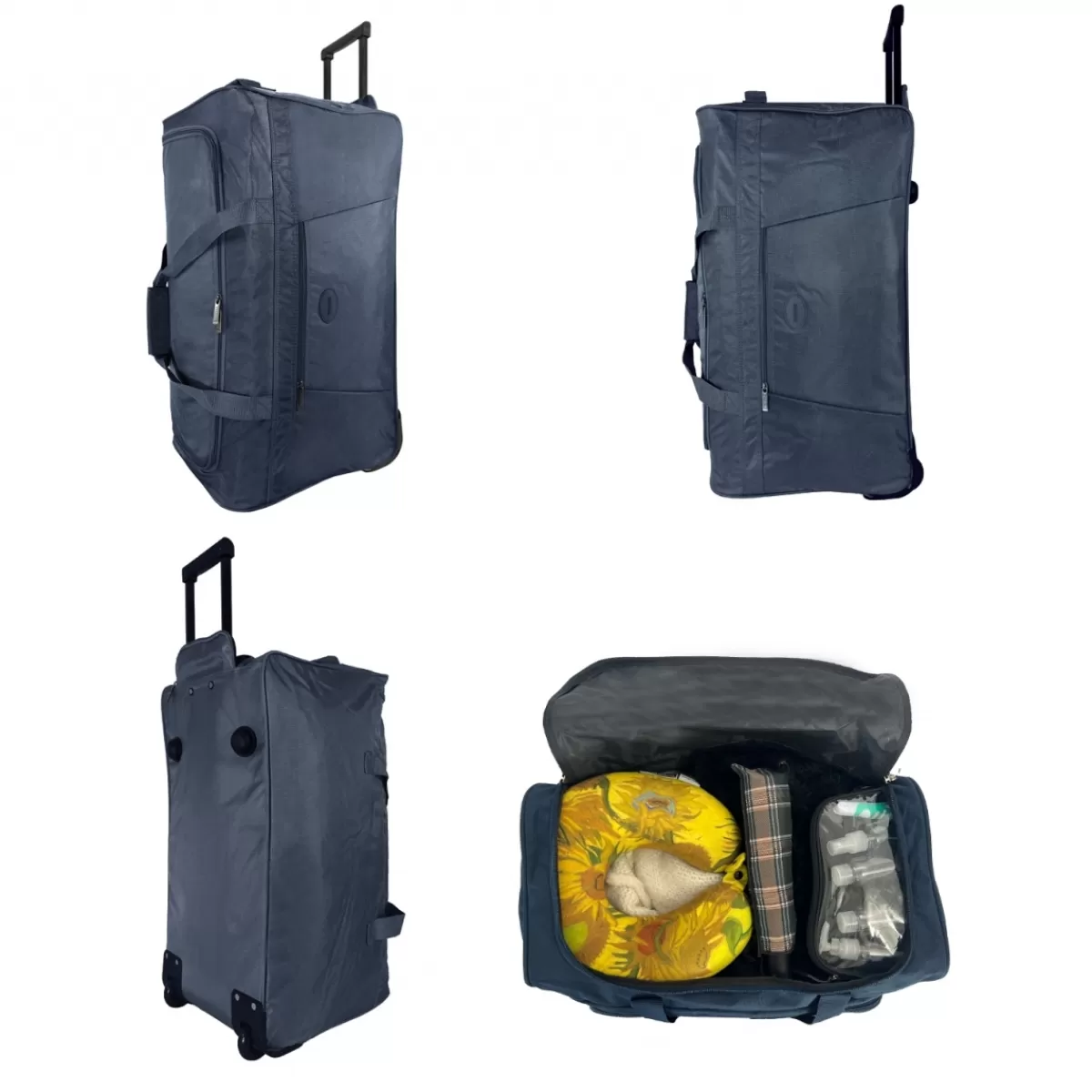 Sac de voyage avec roulettes 70L polyester taille M 64cm^Truck Best