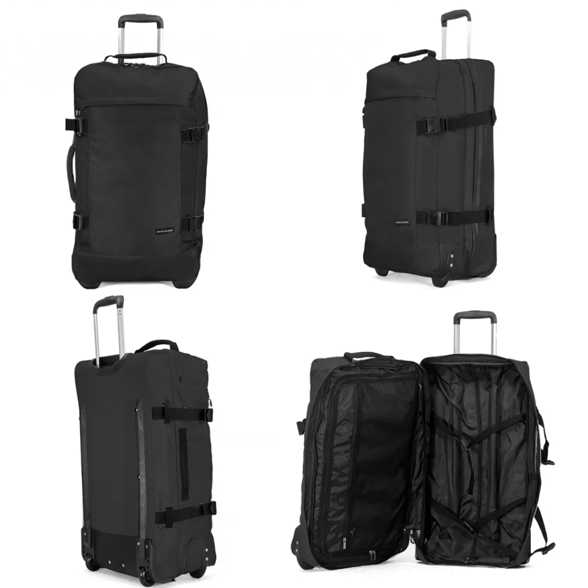 Sac de voyage cabine à roulettes 74L double compartiment taille L 70cm^David Jones Hot