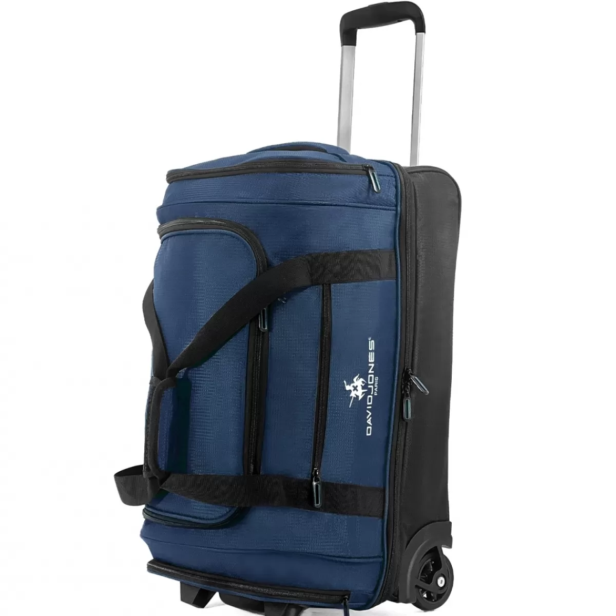 Sac de voyage cabine à roulettes 48L double compartiment Taille S 55cm^David Jones Clearance