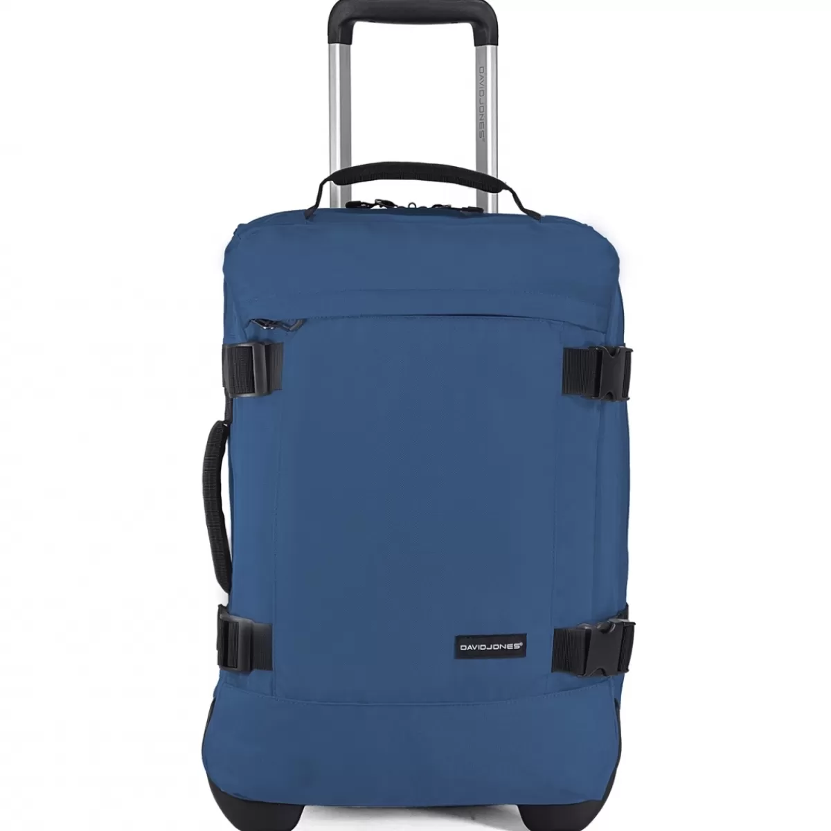 Sac de voyage cabine à roulettes 35L double compartiment taille S 50cm^David Jones Clearance