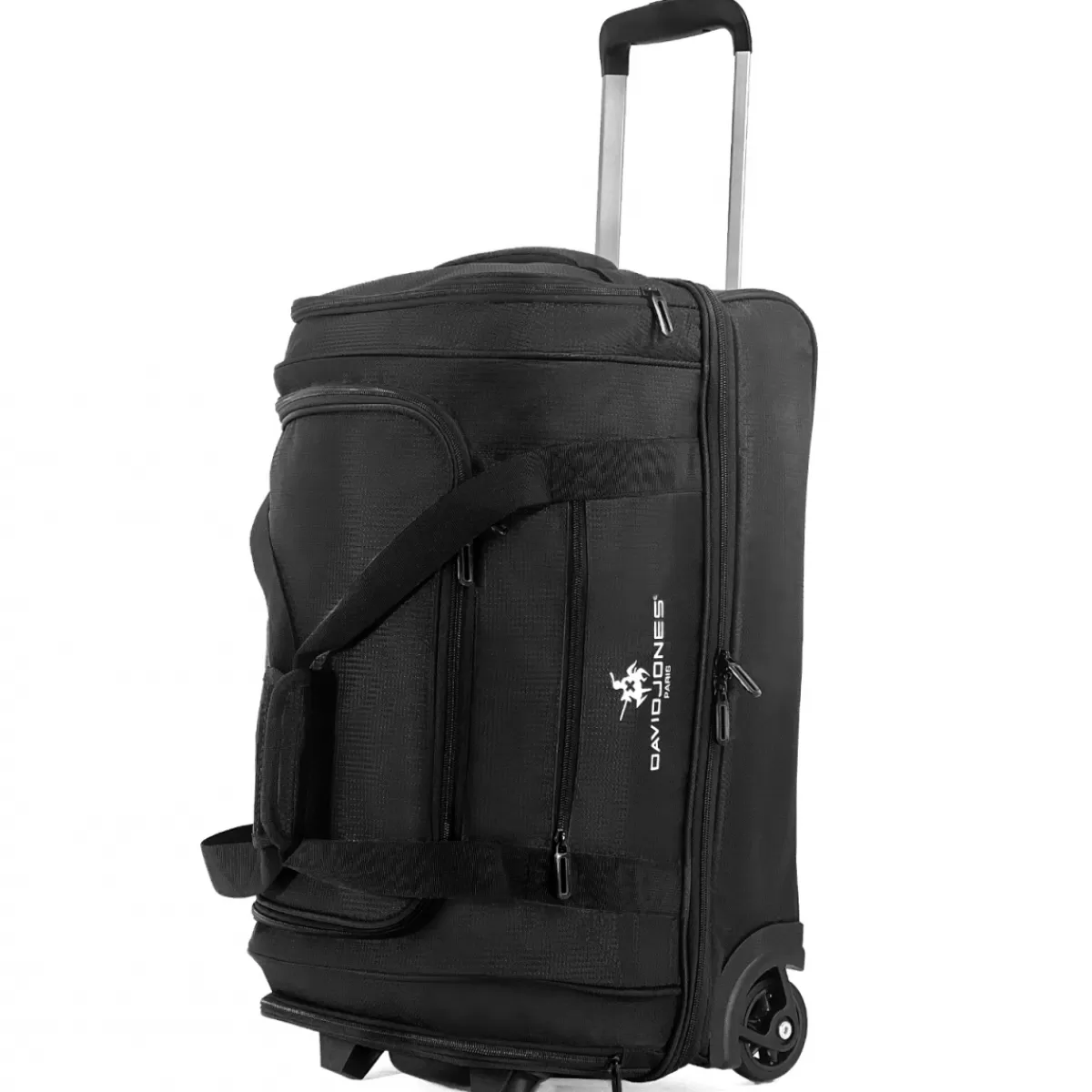 Sac de voyage cabine à roulettes 48L double compartiment Taille S 55cm^David Jones Clearance