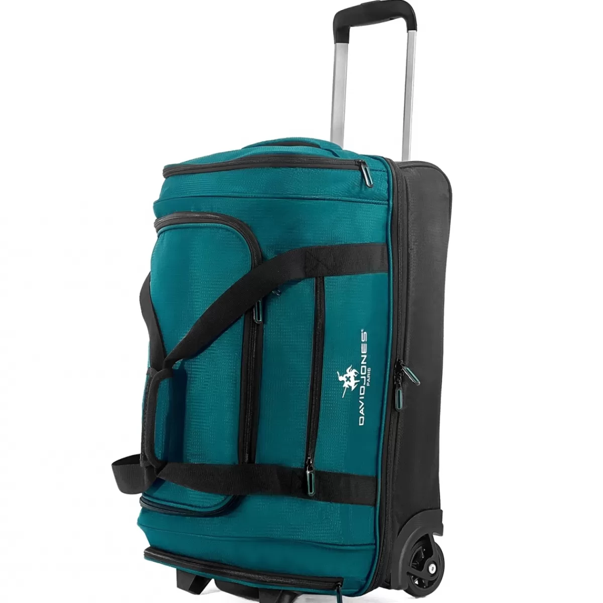 Sac de voyage cabine à roulettes 48L double compartiment Taille S 55cm^David Jones Clearance