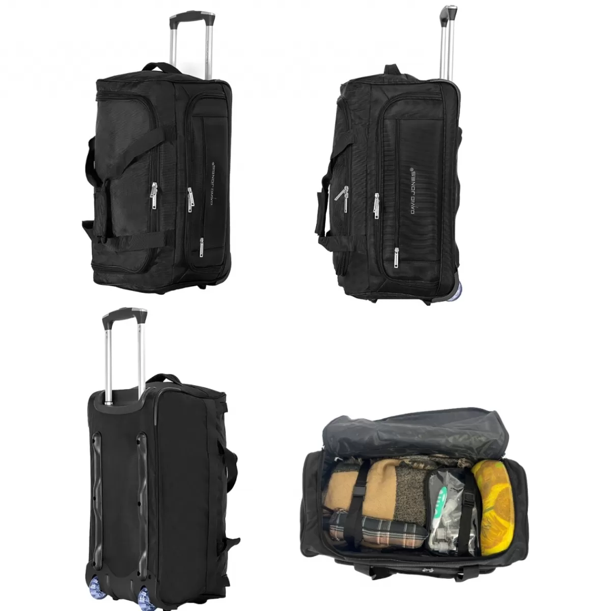 Sac de voyage cabine avec roulettes 36L polyester taille S 53cm^David Jones Outlet