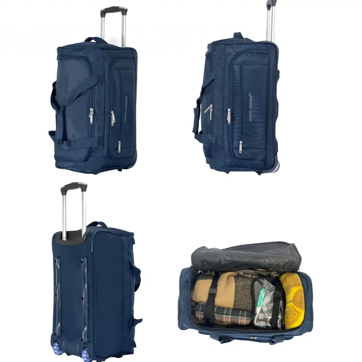 Sac de voyage cabine avec roulettes 36L polyester taille S 53cm^David Jones Outlet