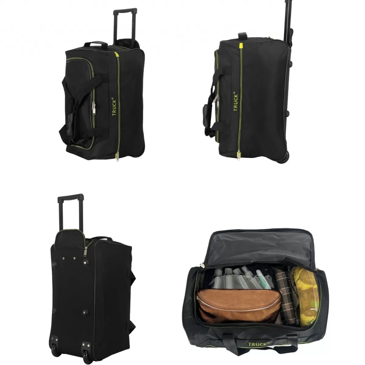 Sac de voyage cabine avec roulettes 34L polyester taille S 50.50cm^Truck Outlet