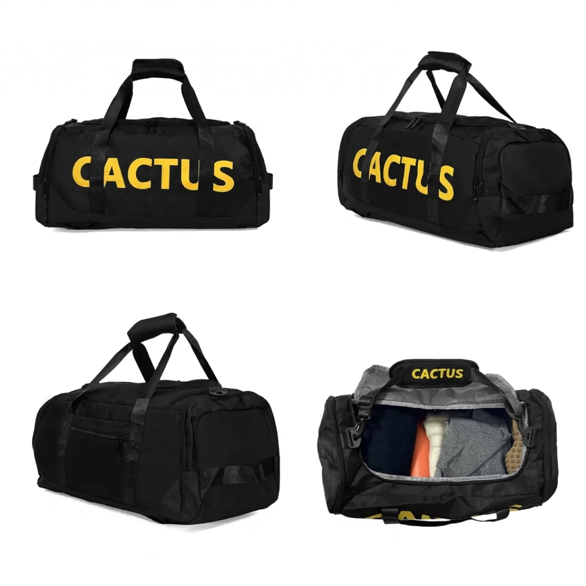 Sac de voyage week-end et sport 50L 2en1 porté dos sans roulettes^Cactus Best Sale