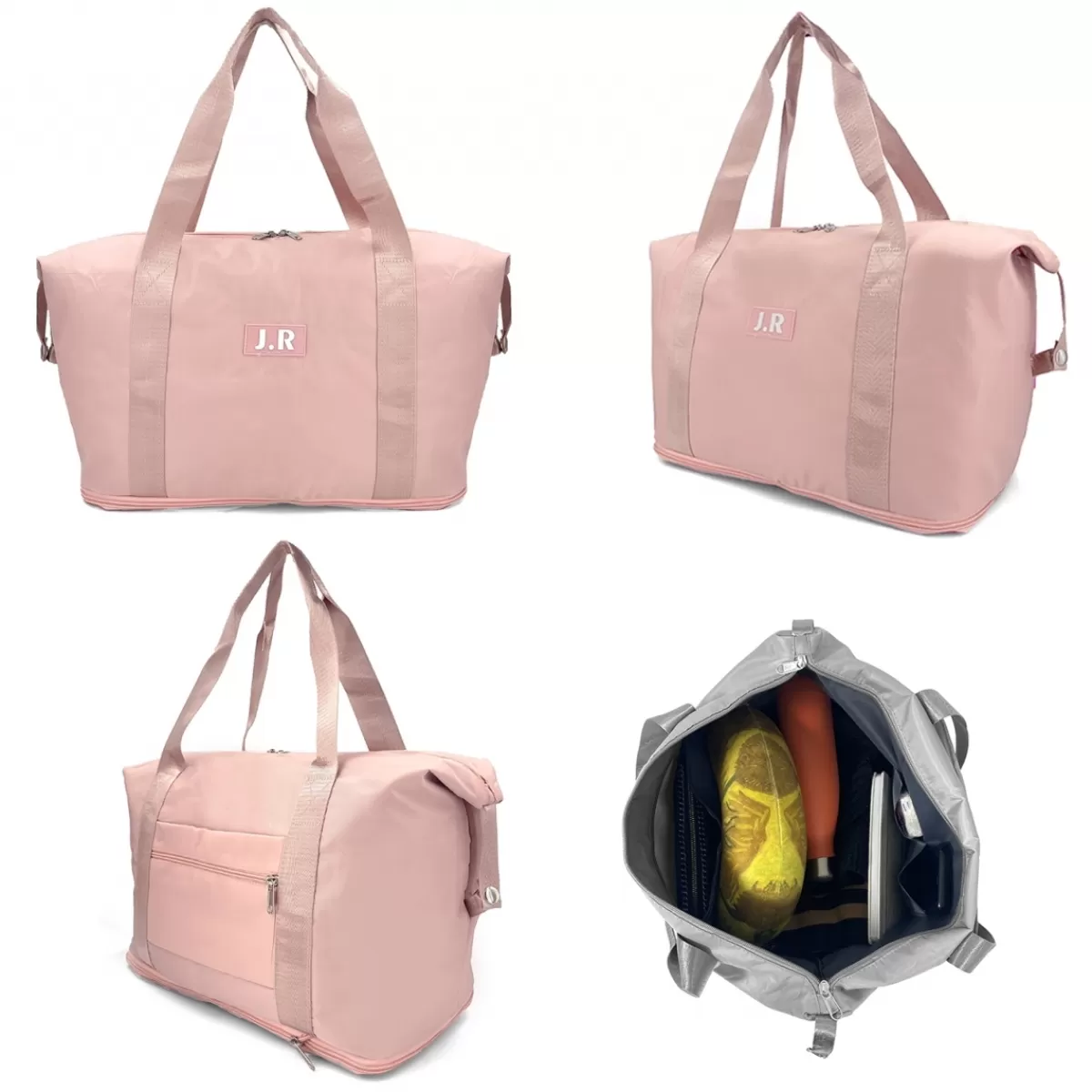 Sac de voyage week-end 21L déperlant Bleu Cerise sans roulettes^Bleucerise Shop