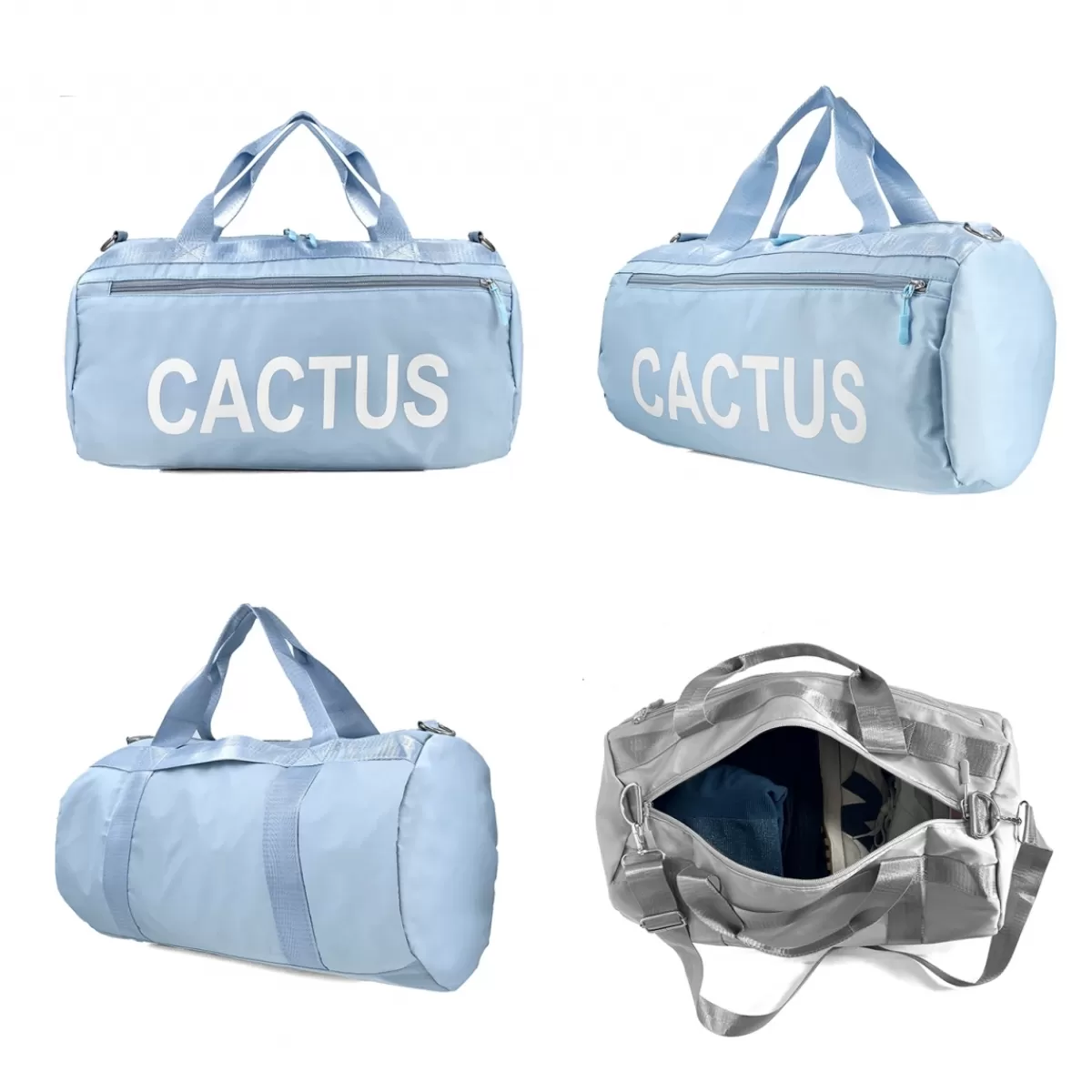 Sac de voyage week-end 15,5L et sport sans roulettes^Cactus Fashion