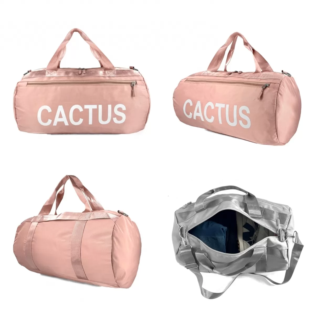 Sac de voyage week-end 15,5L et sport sans roulettes^Cactus Fashion