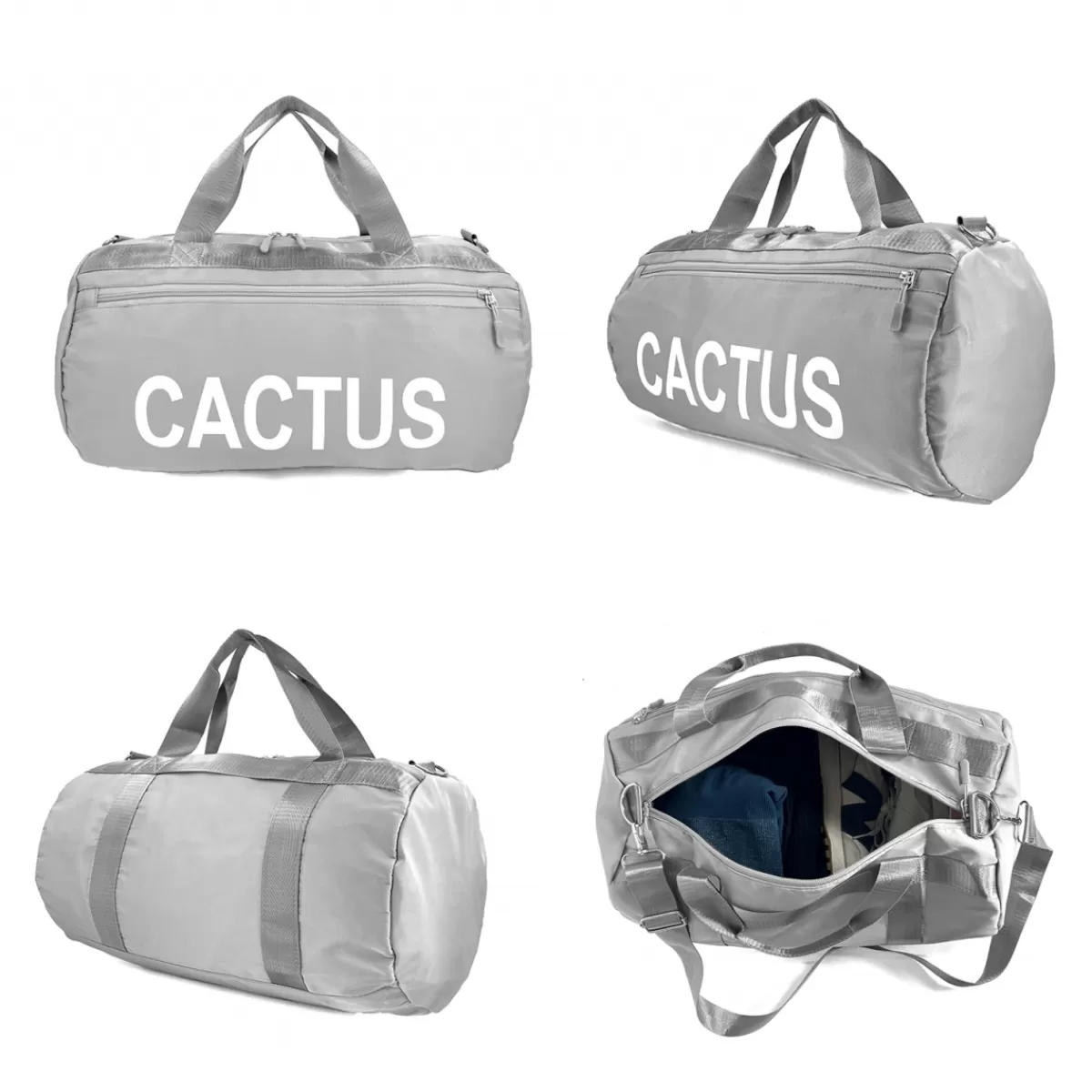 Sac de voyage week-end 15,5L et sport sans roulettes^Cactus Fashion