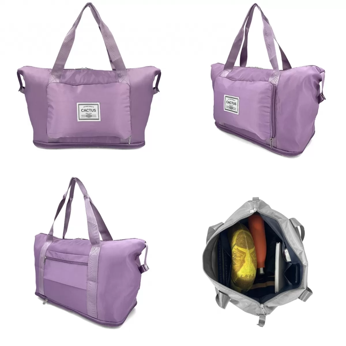 Sac de voyage week-end 24L pliable et extensible déperlant sans roulettes^Cactus Clearance