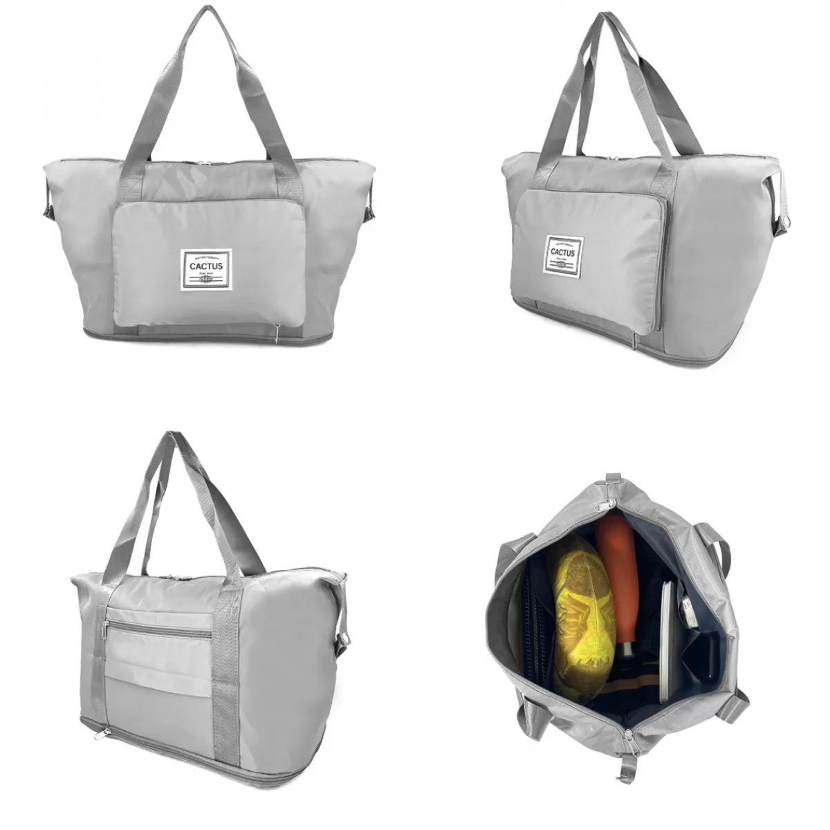 Sac de voyage week-end 24L pliable et extensible déperlant sans roulettes^Cactus Clearance