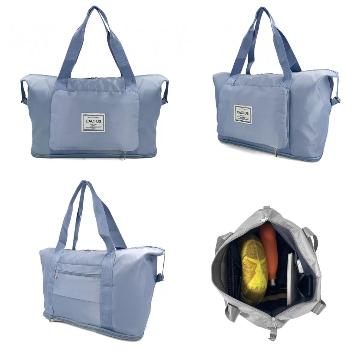 Sac de voyage week-end 24L pliable et extensible déperlant sans roulettes^Cactus Clearance
