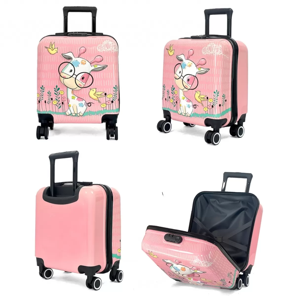 Valise cabine rigide enfant motif 3D Les Sacs de K&#39rlot 46cm^Les Sacs de K'rlot Shop
