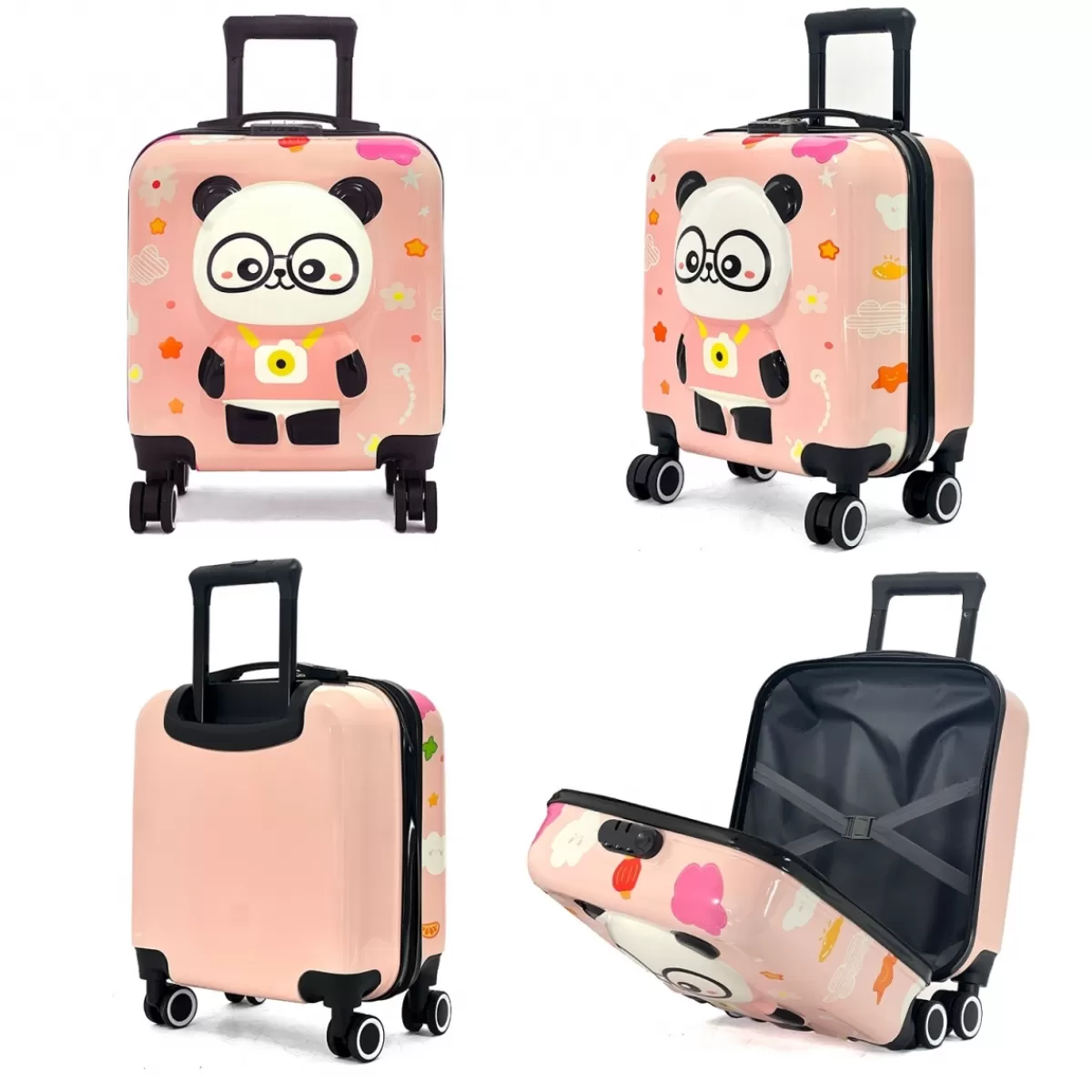Valise cabine rigide enfant motif 3D Les Sacs de K&#39rlot 46cm^Les Sacs de K'rlot Shop