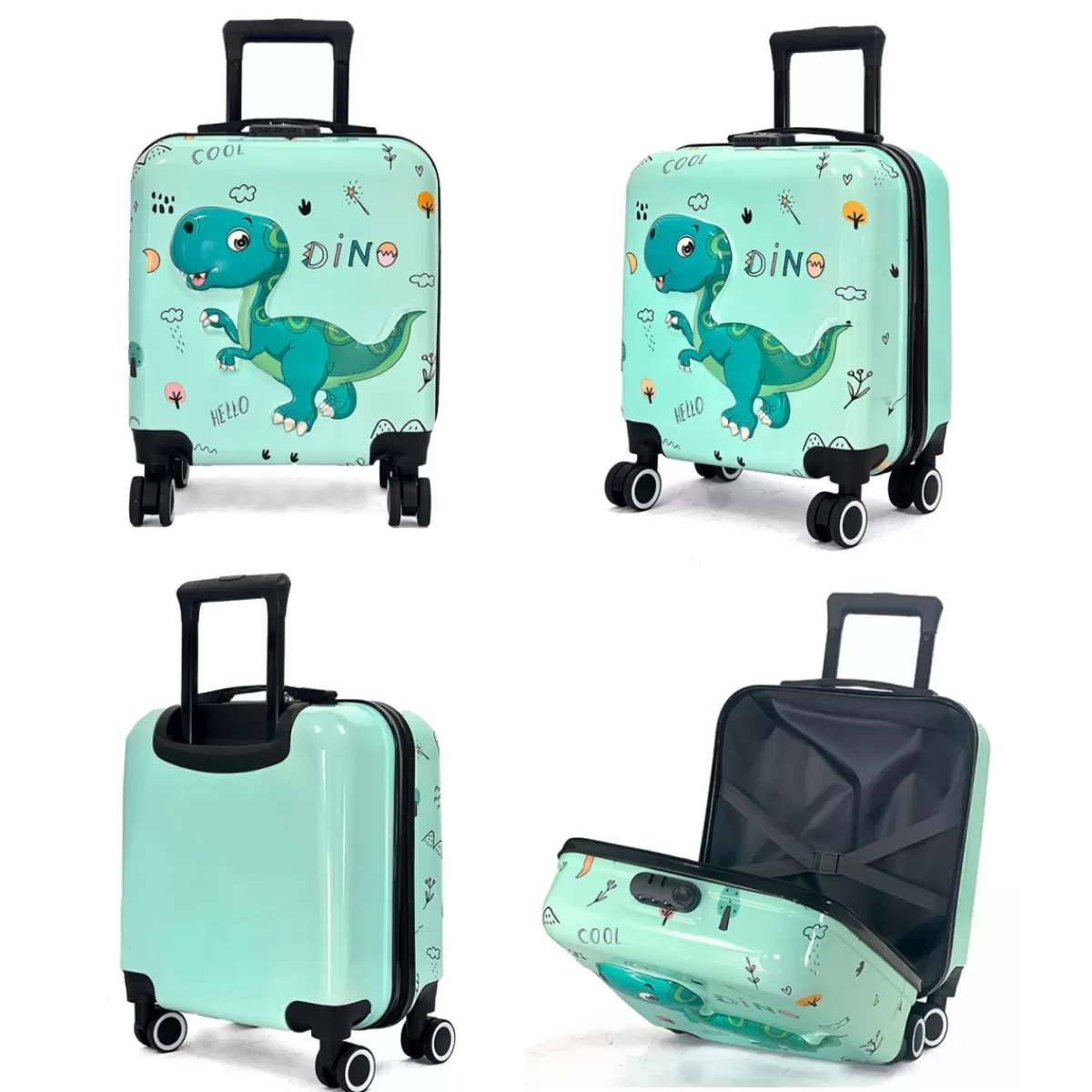 Valise cabine rigide enfant motif 3D Les Sacs de K&#39rlot 46cm^Les Sacs de K'rlot Shop