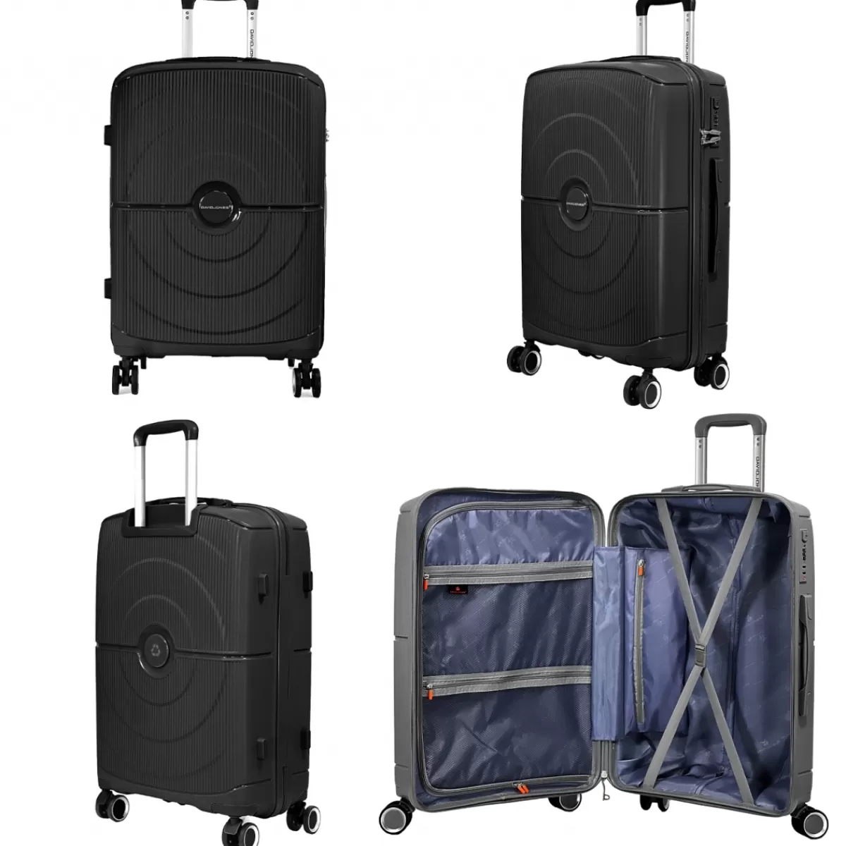 Valise grande taille rigide PETE TSA 75cm^David Jones Cheap